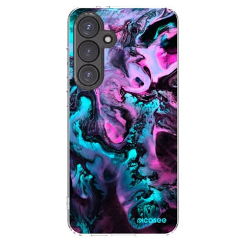 Picasee silikonowe przeźroczyste etui na Samsung Galaxy S24 FE S721B - Lean