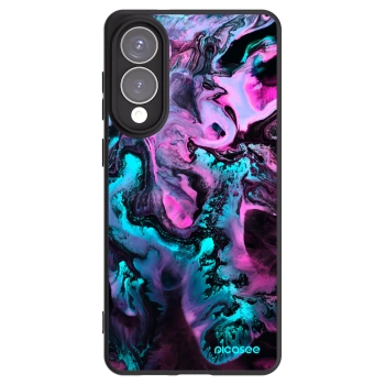 Picasee silikonowe czarne etui na Samsung Galaxy S25 Edge 5G - Lean