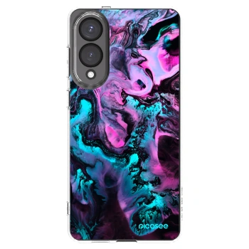 Picasee silikonowe przeźroczyste etui na Samsung Galaxy S25 Edge 5G - Lean