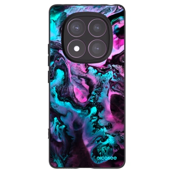 Picasee silikonowe czarne etui na Xiaomi Redmi Note 14 Pro 4G - Lean