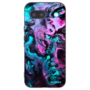 Picasee silikonowe czarne etui na Google Pixel 8a - Lean