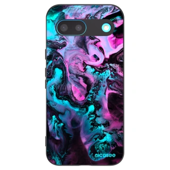 Picasee silikonowe czarne etui na Google Pixel 8 - Lean