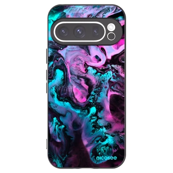 Picasee silikonowe czarne etui na Google Pixel 9 Pro - Lean