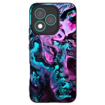 Picasee silikonowe czarne etui na Honor 400 Lite 5G - Lean