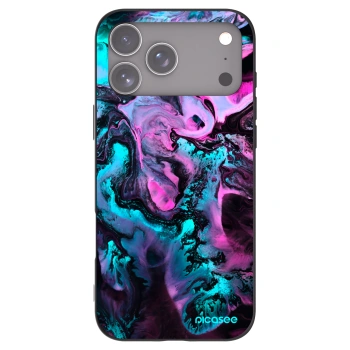 Picasee silikonowe czarne etui na Apple iPhone 17 Pro Max - Lean