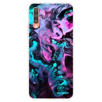 Picasee silikonowe przeźroczyste etui na Samsung Galaxy A70 A705F - Lean