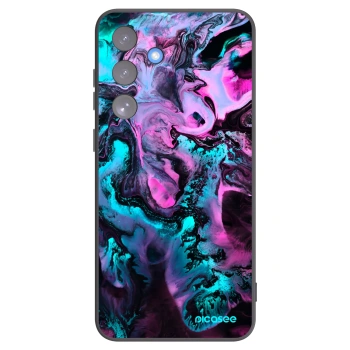 Picasee silikonowe czarne etui na Samsung Galaxy S25 FE 5G - Lean