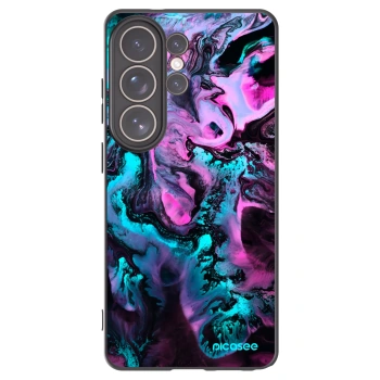 Picasee silikonowe czarne etui na Samsung Galaxy S26 Ultra - Lean