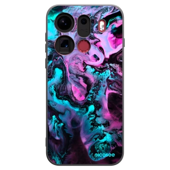Picasee silikonowe czarne etui na OPPO Find X9 Pro - Lean