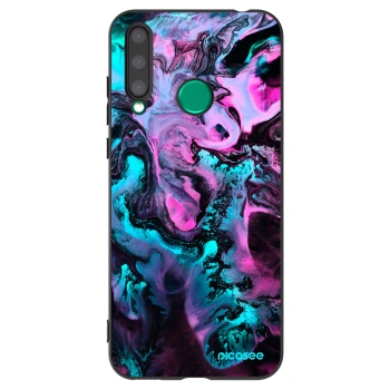 Picasee silikonowe czarne etui na Honor 20 Lite - Lean