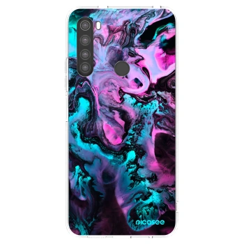 Picasee silikonowe przeźroczyste etui na Xiaomi Redmi Note 8 - Lean