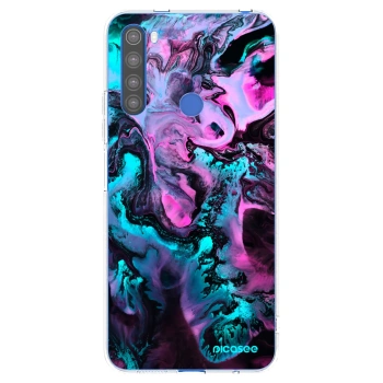 Picasee silikonowe przeźroczyste etui na Xiaomi Redmi Note 8T - Lean