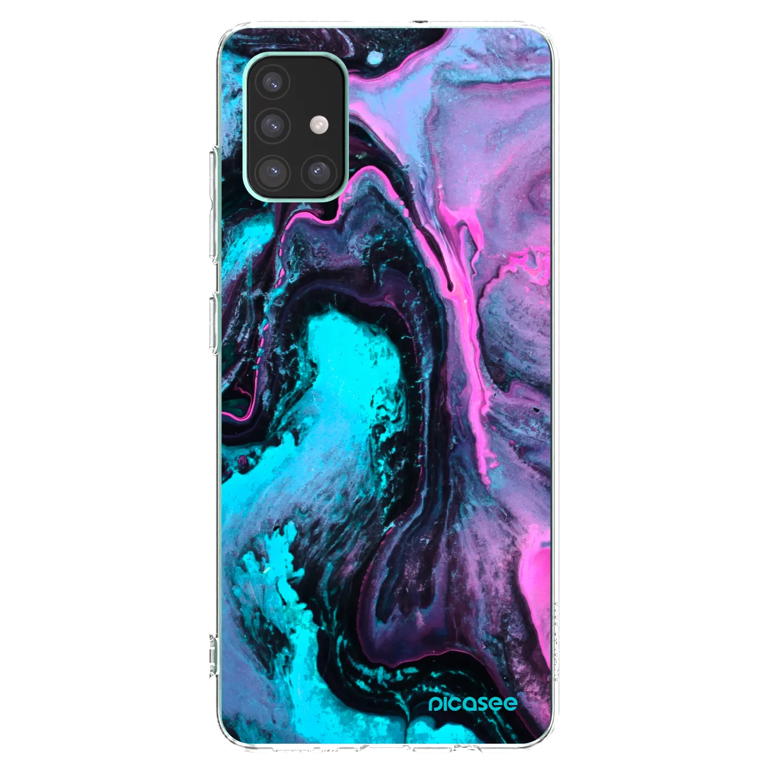 Picasee silikonowe przeźroczyste etui na Samsung Galaxy M51 M515F - Lean 2