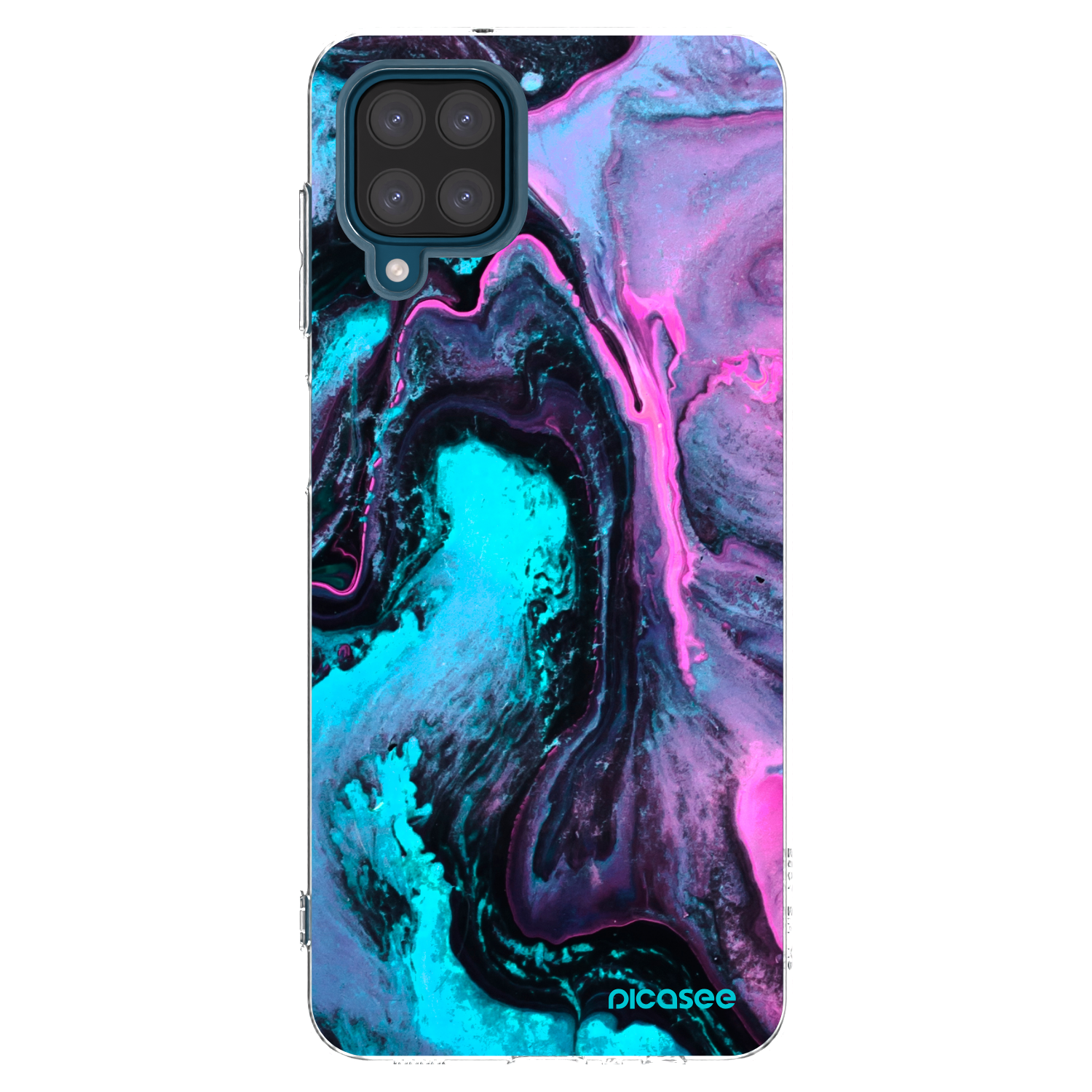 Picasee silikonowe przeźroczyste etui na Samsung Galaxy A12 A125F - Lean 2