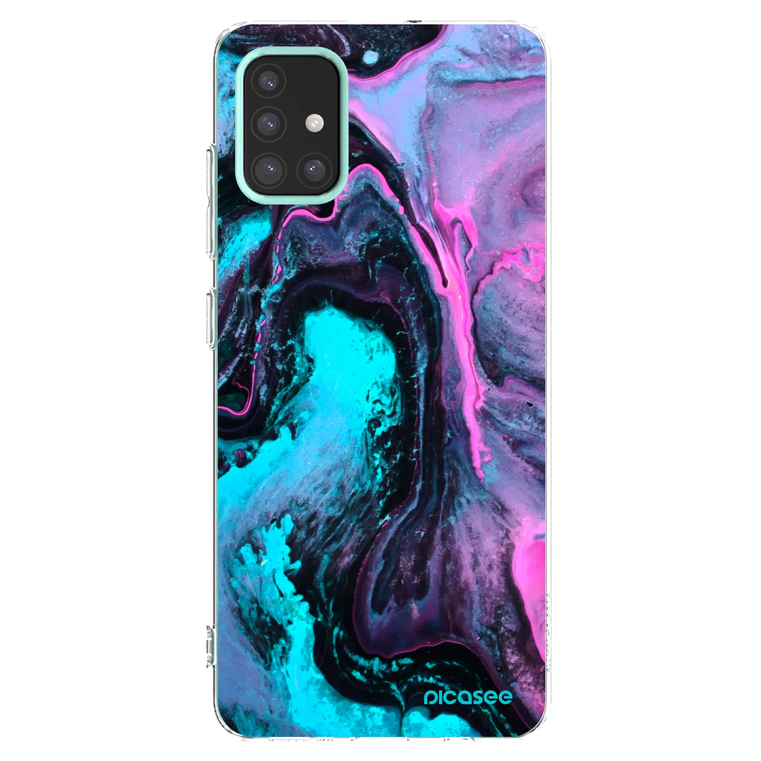 Picasee silikonowe przeźroczyste etui na Samsung Galaxy M31s - Lean 2