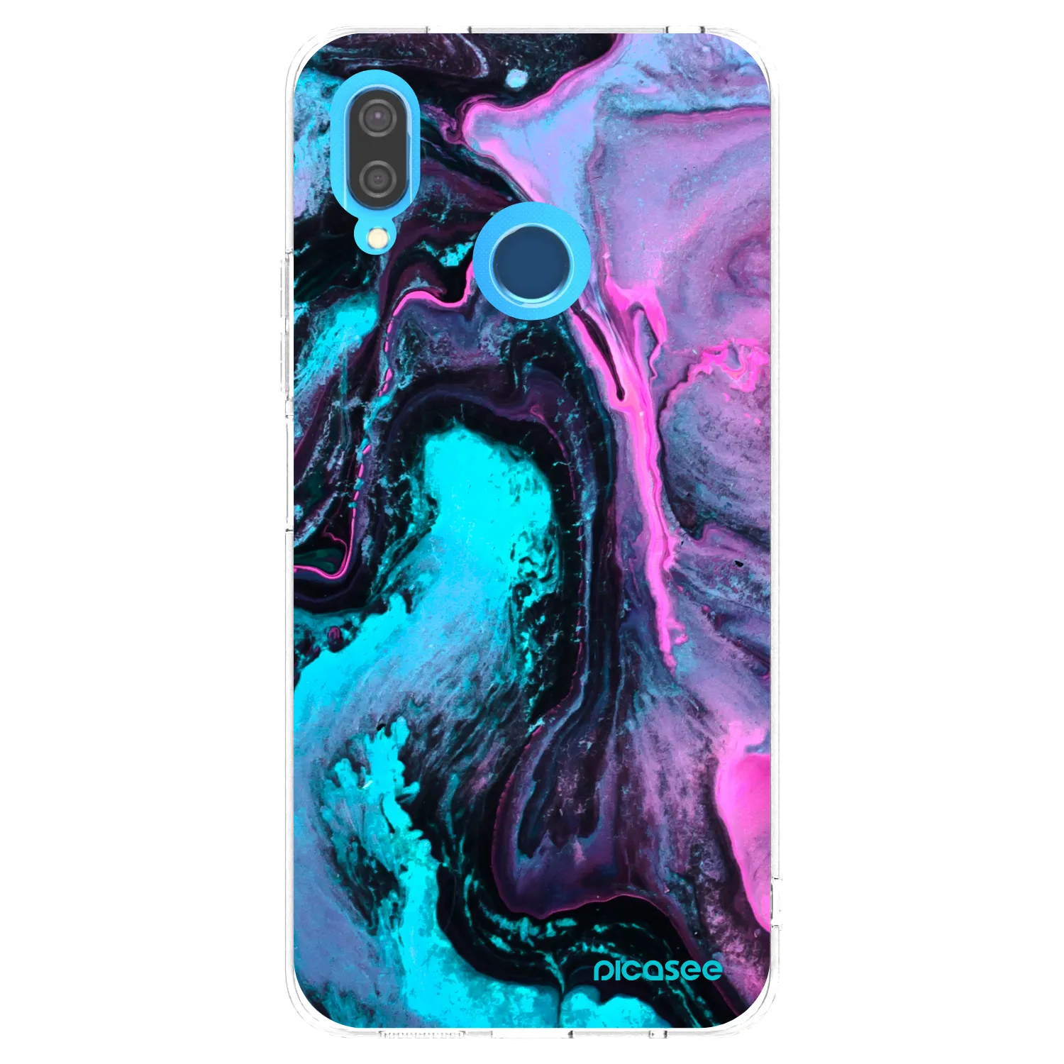 Picasee silikonowe przeźroczyste etui na Huawei P20 Lite - Lean 2
