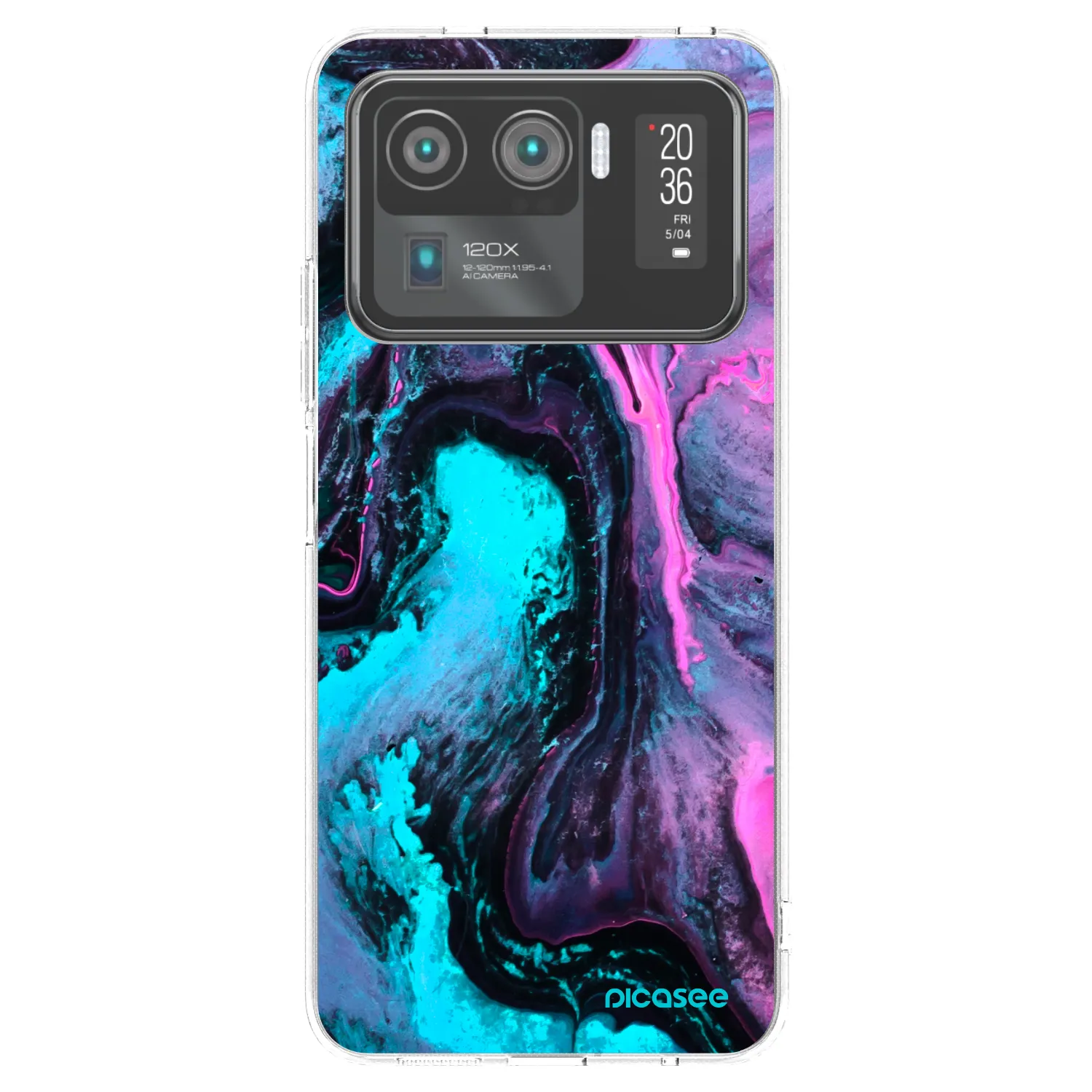 Picasee silikonowe przeźroczyste etui na Xiaomi Mi 11 Ultra - Lean 2