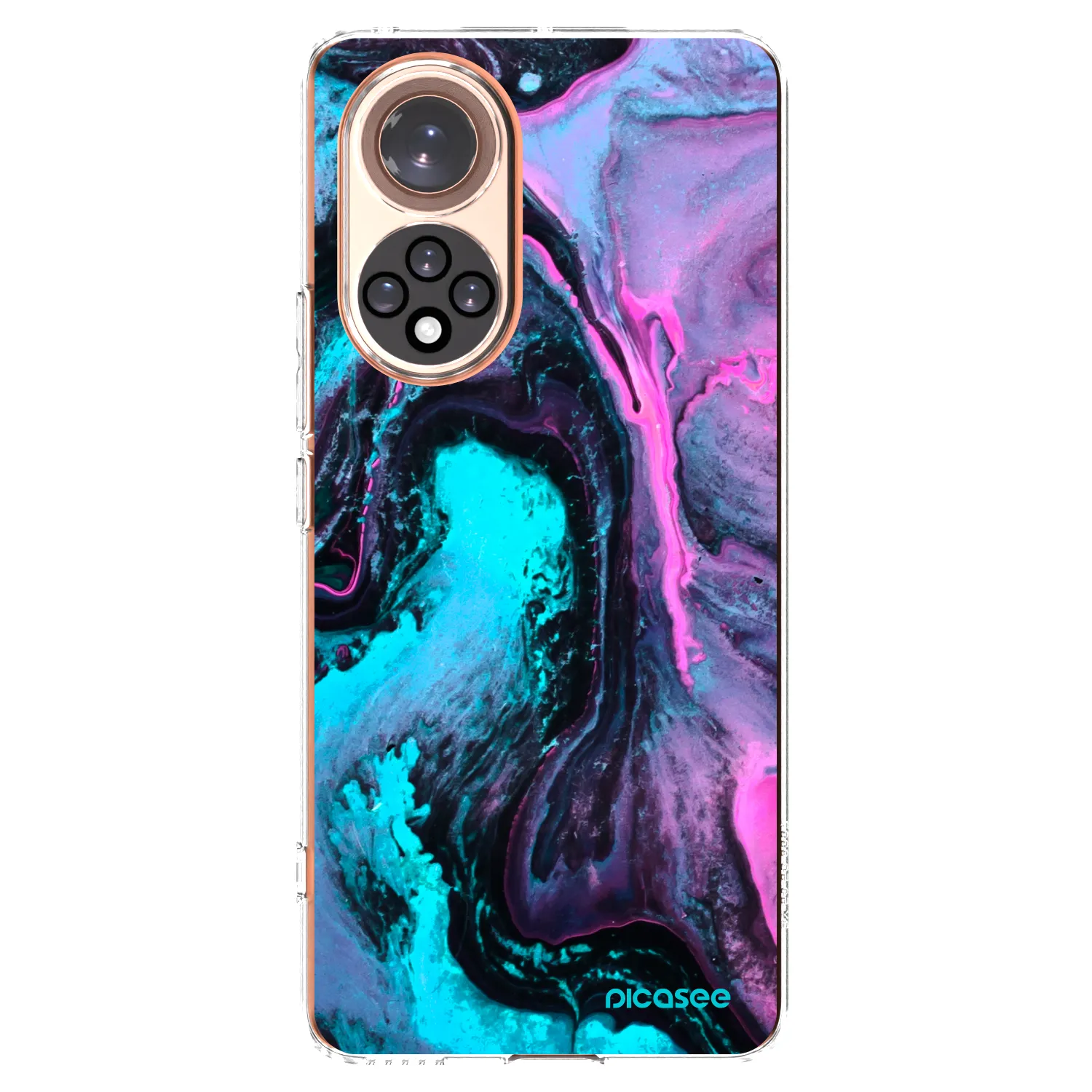 Picasee silikonowe przeźroczyste etui na Honor 50 5G - Lean 2