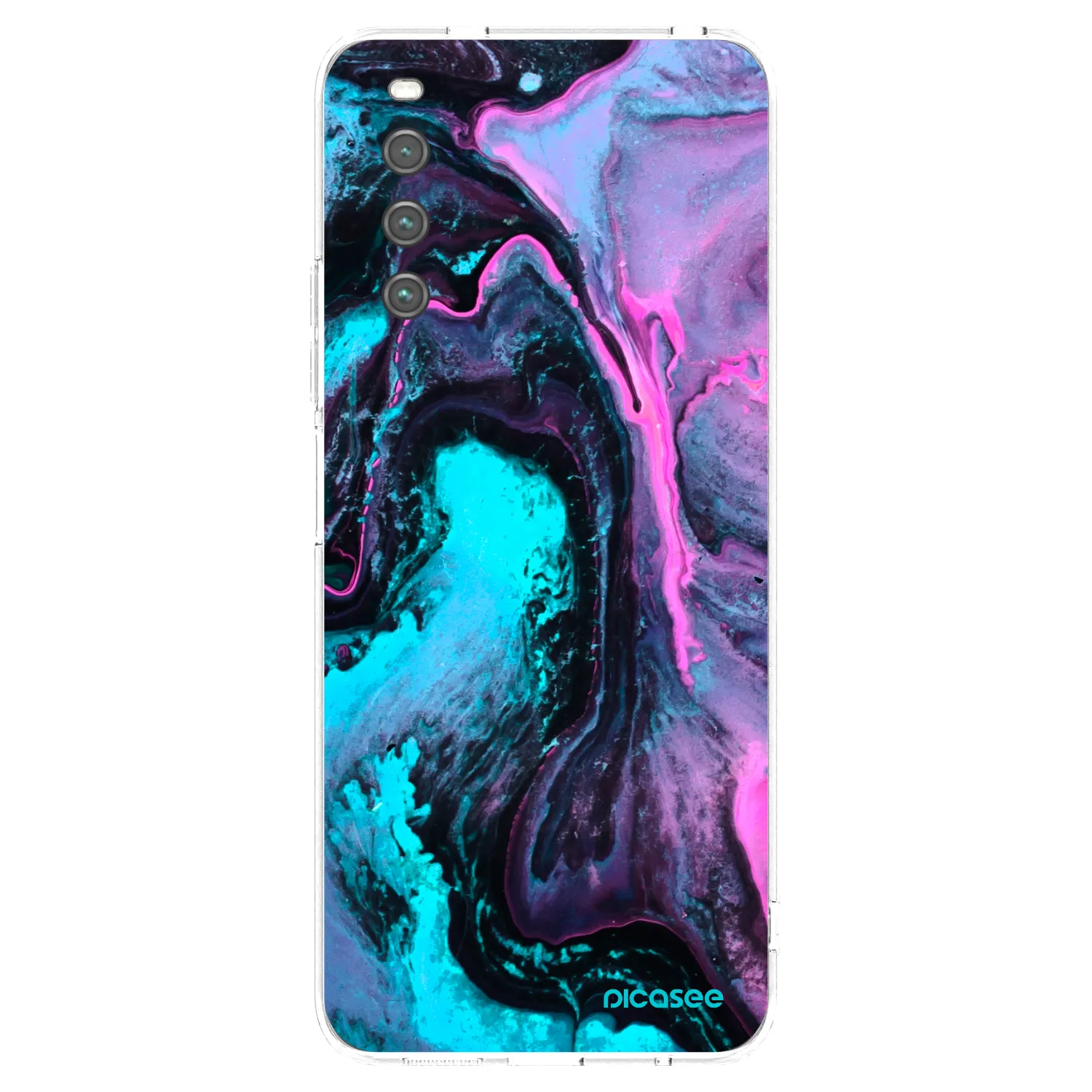 Picasee silikonowe przeźroczyste etui na Sony Xperia 10 IV 5G - Lean 2