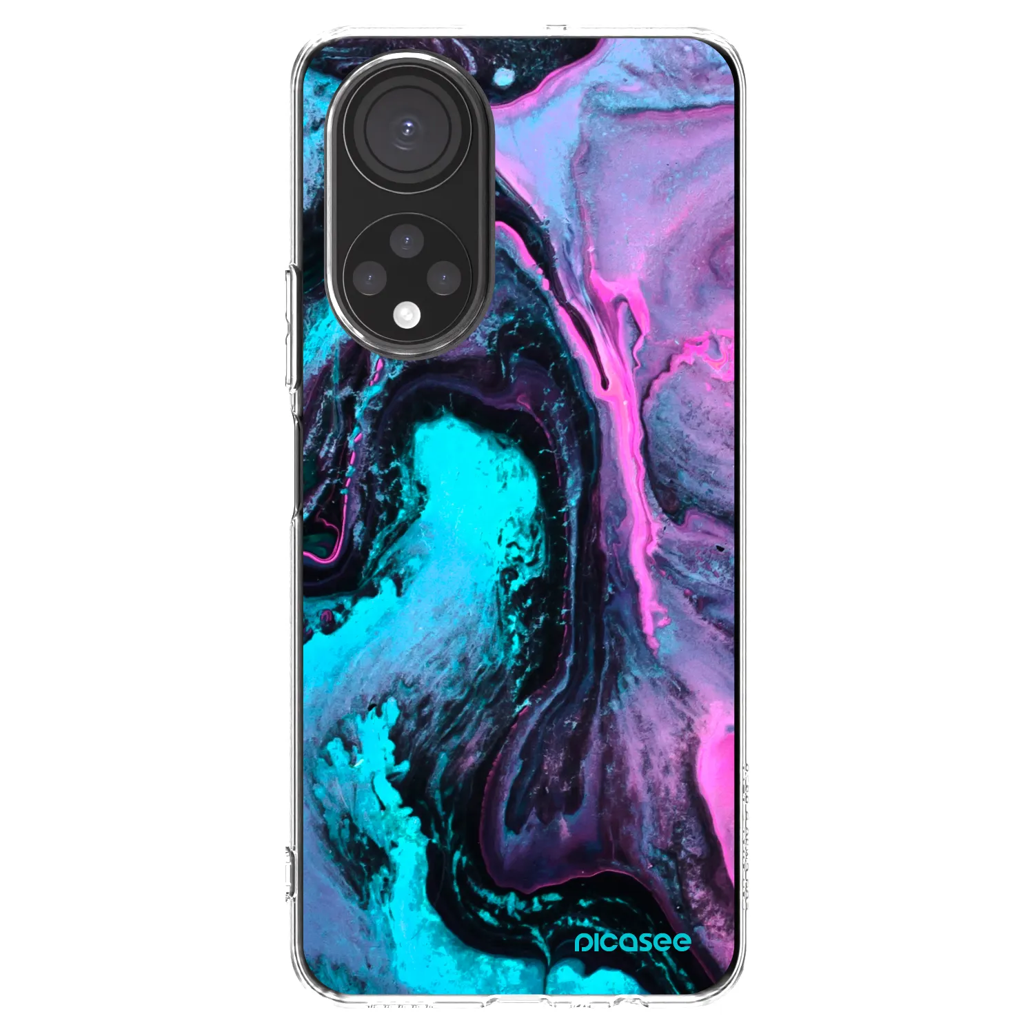 Picasee silikonowe przeźroczyste etui na Honor X7 - Lean 2