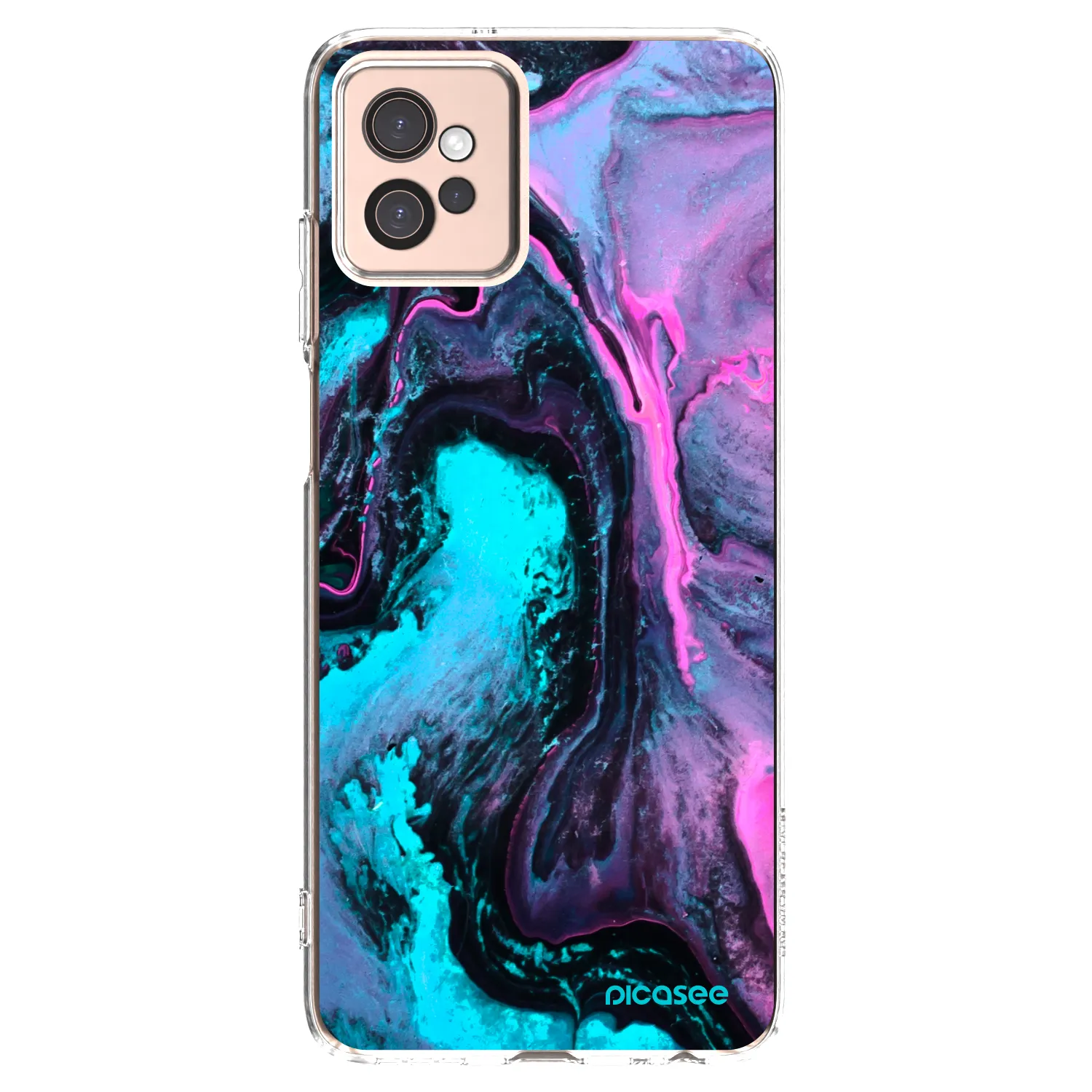 Picasee silikonowe przeźroczyste etui na Motorola Moto G32 - Lean 2