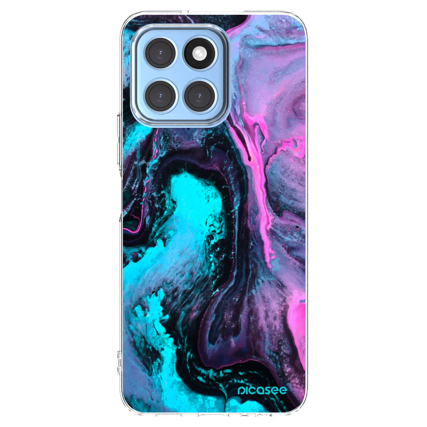 Picasee silikonowe przeźroczyste etui na Honor X8 5G - Lean 2