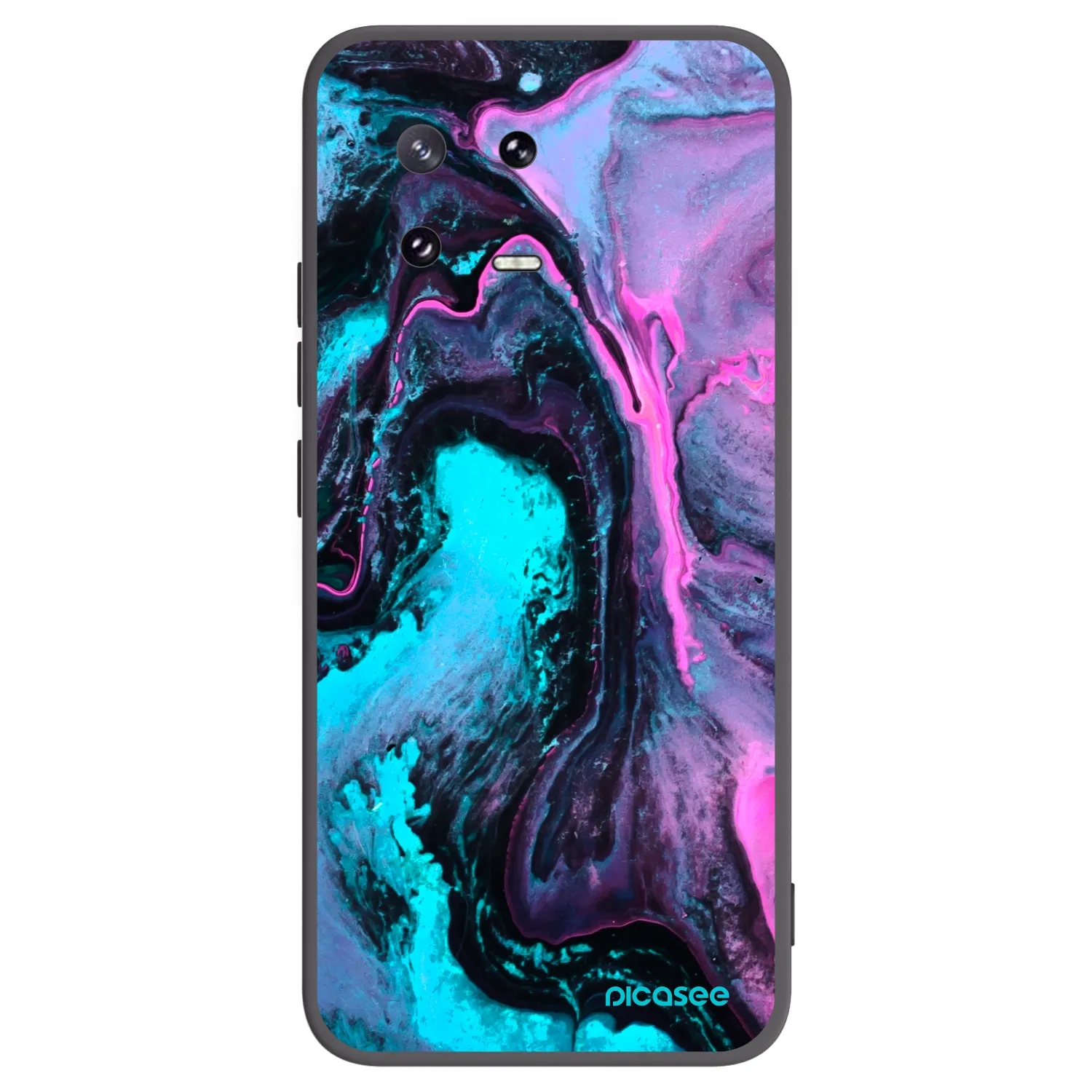 Picasee silikonowe czarne etui na Xiaomi 13 Pro - Lean 2