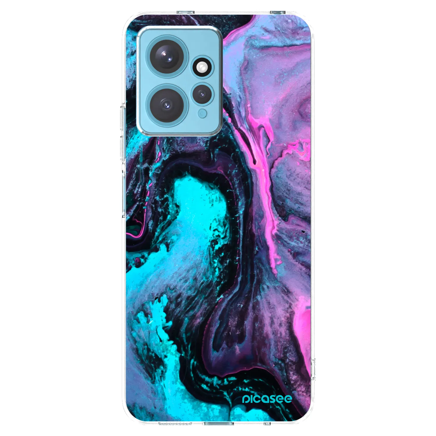 Picasee silikonowe przeźroczyste etui na Xiaomi Redmi Note 12 4G - Lean 2