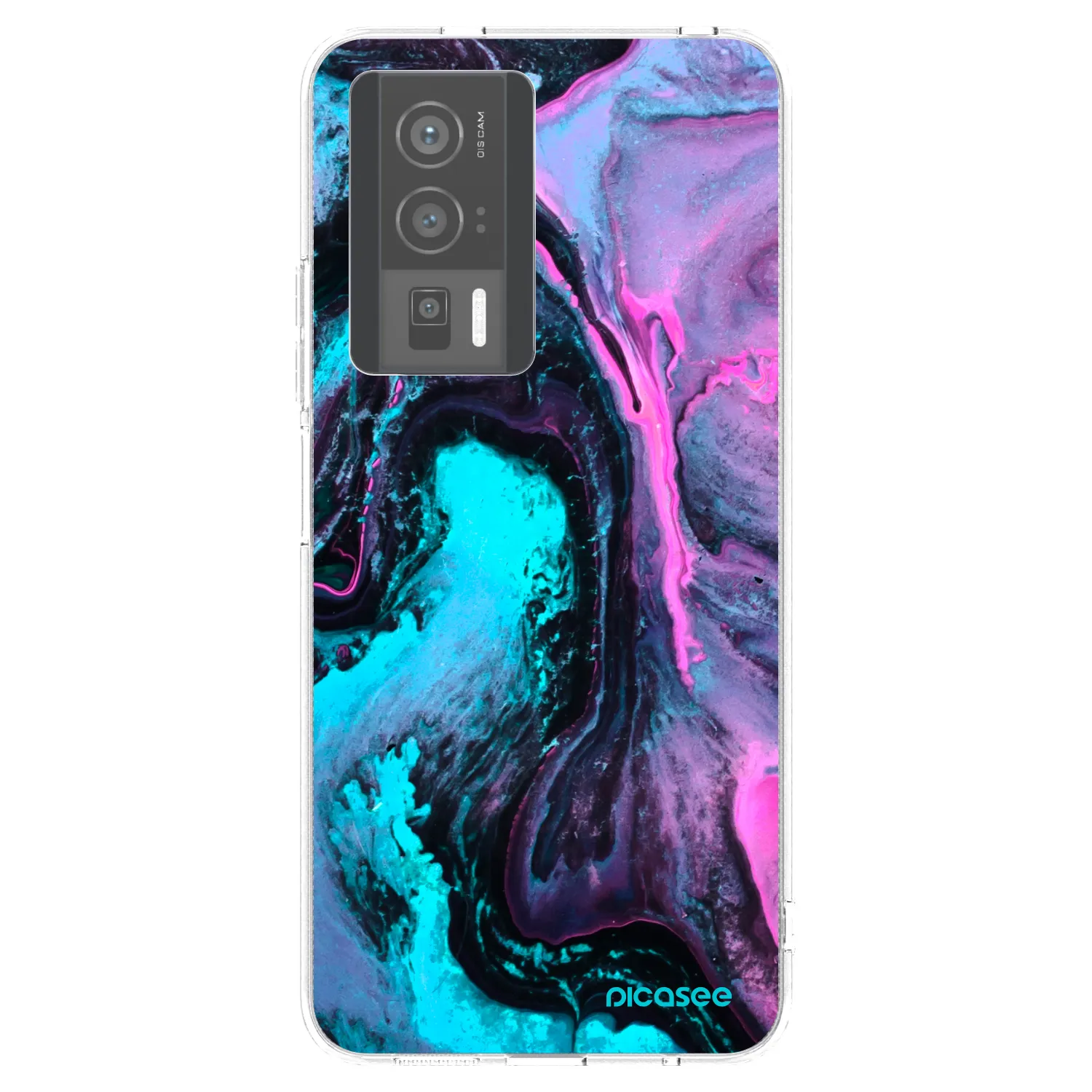 Picasee silikonowe przeźroczyste etui na Xiaomi Poco F5 Pro 5G - Lean 2