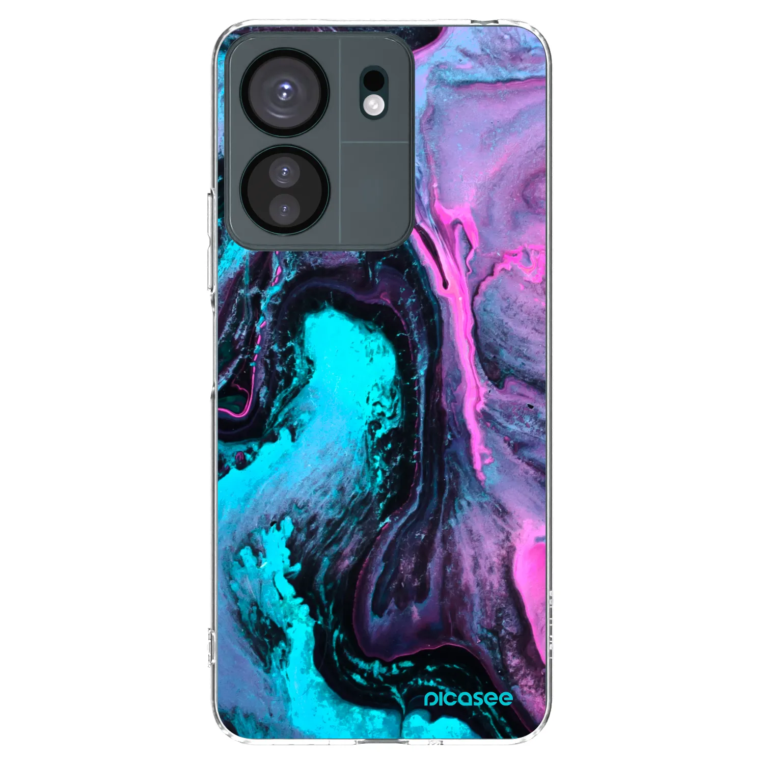 Picasee silikonowe przeźroczyste etui na Xiaomi Redmi 13C 4G - Lean 2