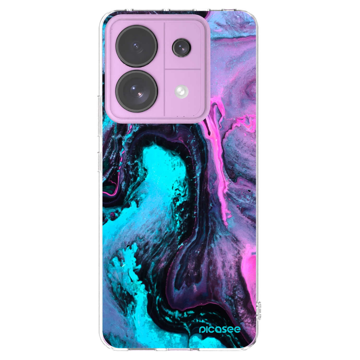 Picasee silikonowe przeźroczyste etui na Xiaomi Redmi Note 13 Pro 5G - Lean 2