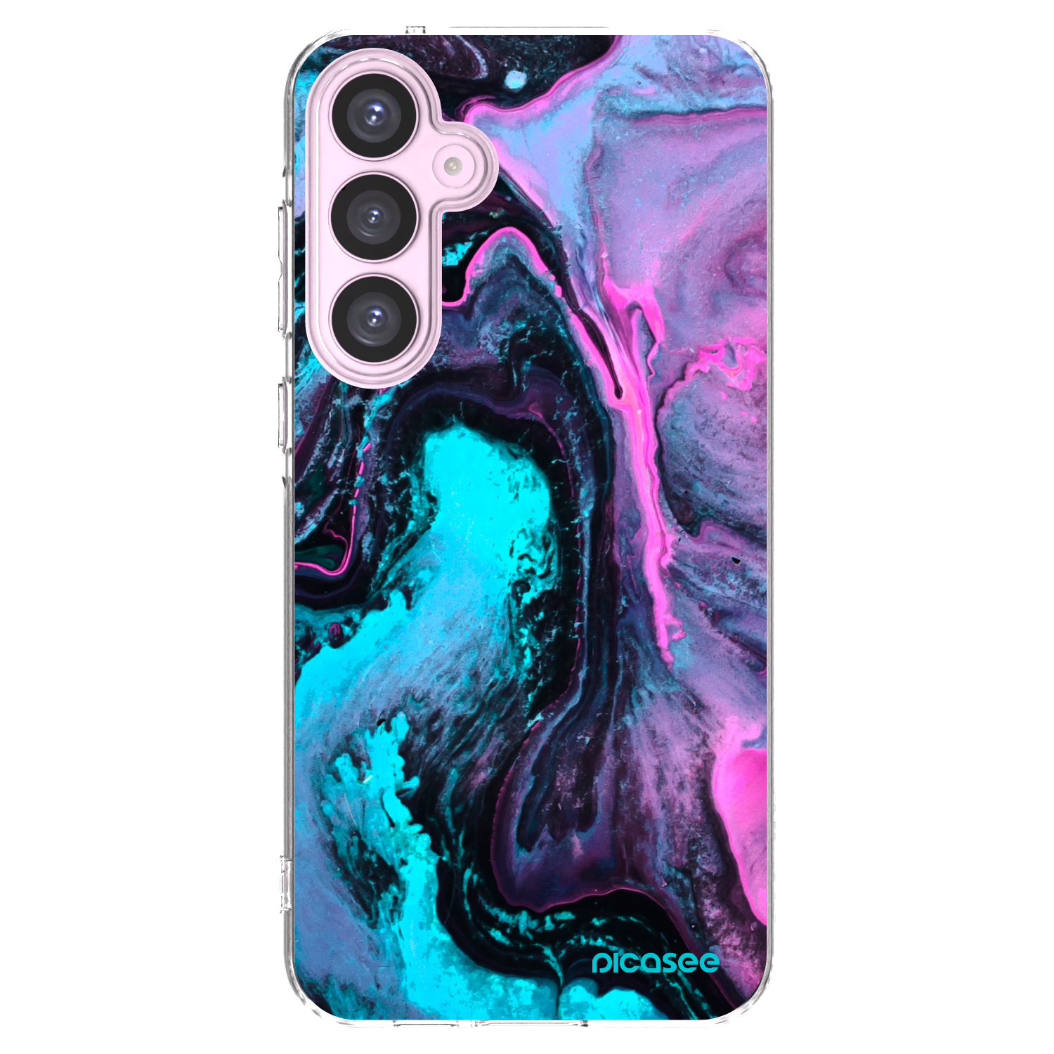 Picasee silikonowe przeźroczyste etui na Samsung Galaxy A55 5G A556B - Lean 2