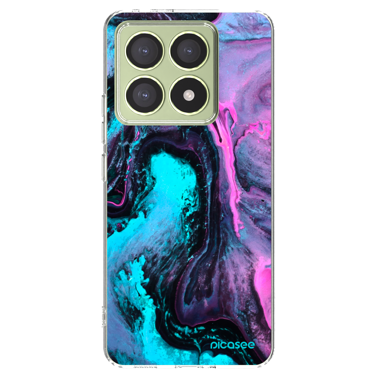 Picasee silikonowe przeźroczyste etui na Xiaomi 14T - Lean 2
