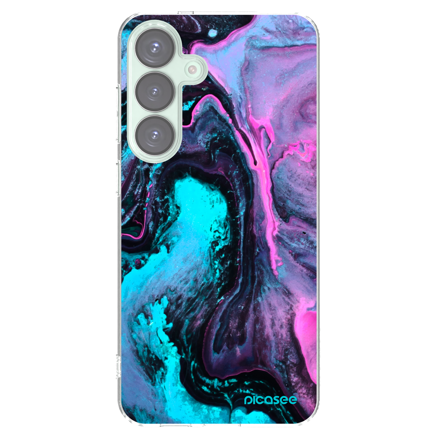 Picasee silikonowe przeźroczyste etui na Samsung Galaxy S25+ 5G - Lean 2