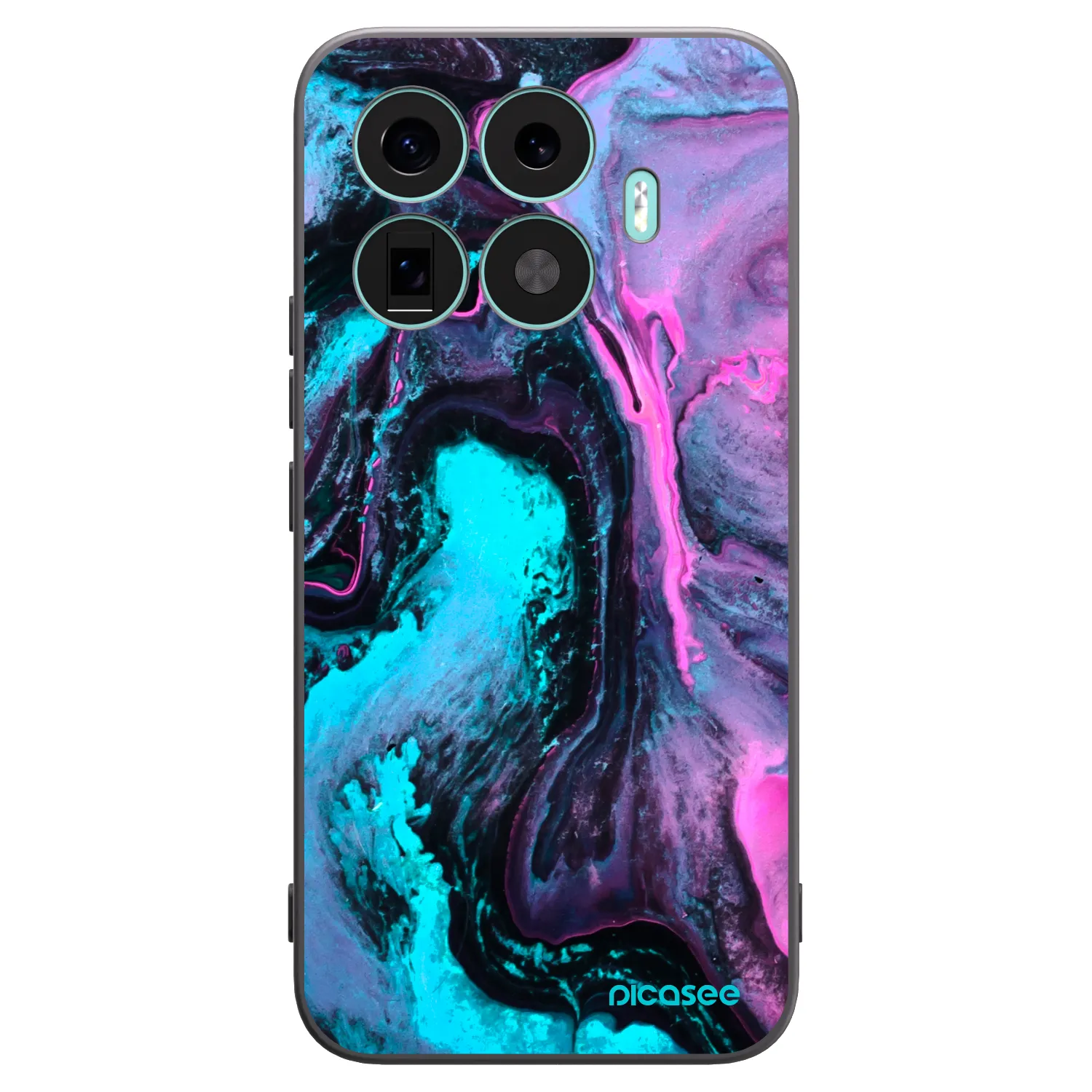 Picasee silikonowe czarne etui na Xiaomi 17T Pro - Lean 2
