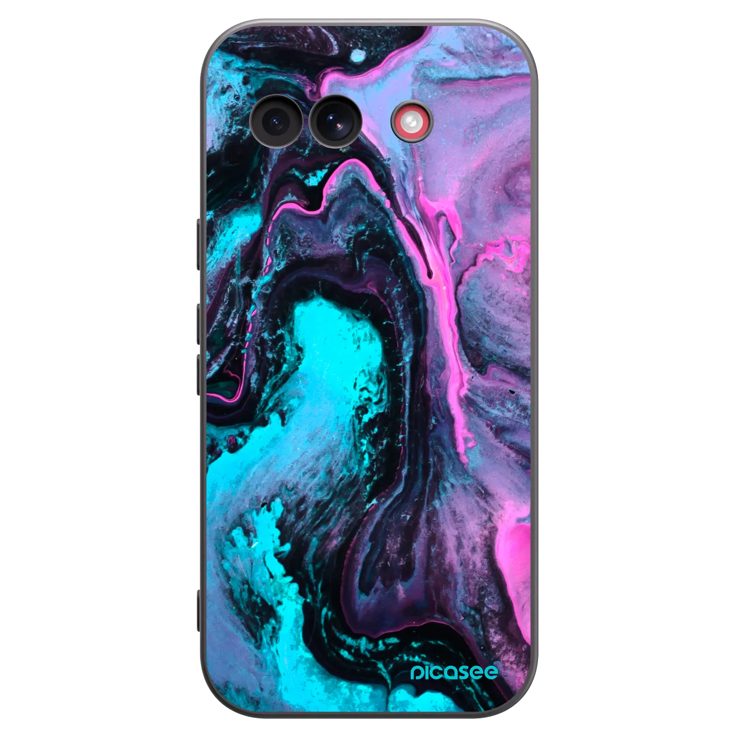 Picasee silikonowe czarne etui na Google Pixel 10a - Lean 2