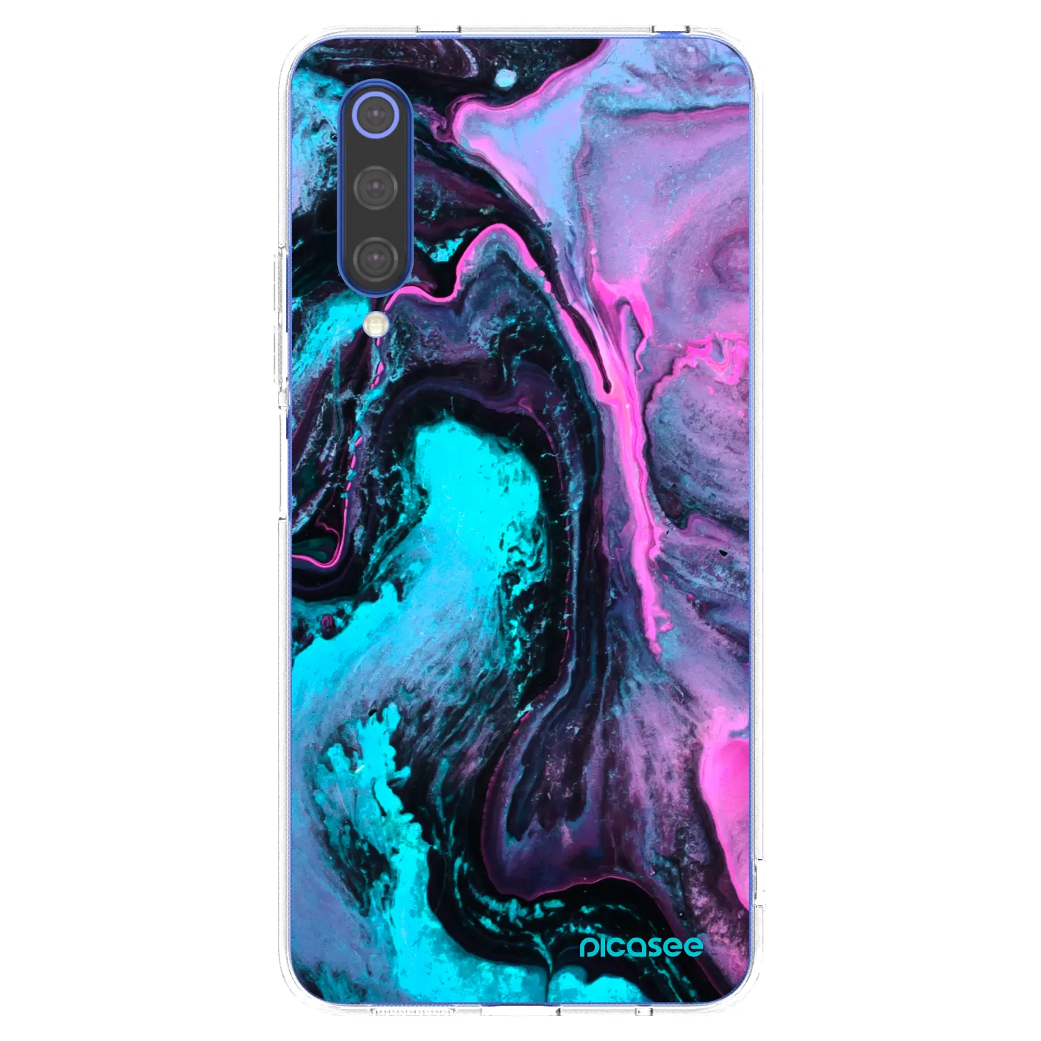Picasee silikonowe przeźroczyste etui na Xiaomi Mi 9 SE - Lean 2