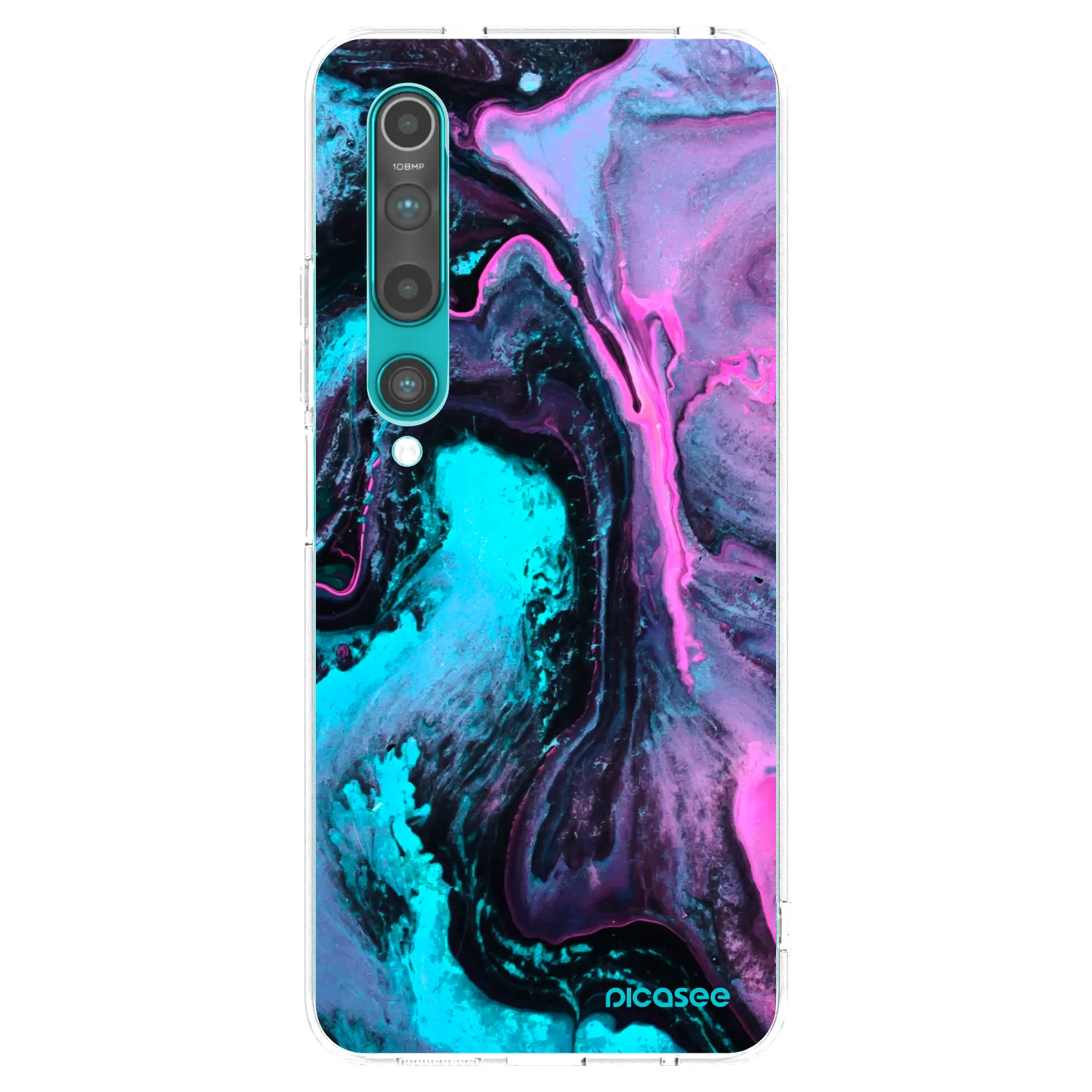 Picasee silikonowe przeźroczyste etui na Xiaomi Mi 10 - Lean 2
