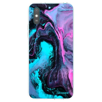 Picasee silikonowe przeźroczyste etui na Xiaomi Redmi 9A - Lean 2