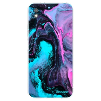 Picasee silikonowe czarne etui na Xiaomi Redmi 9A - Lean 2