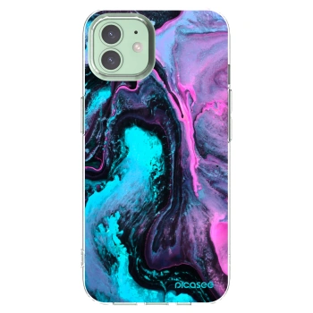 Picasee silikonowe przeźroczyste etui na Apple iPhone 12 Pro - Lean 2