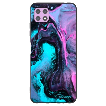 Picasee silikonowe czarne etui na Samsung Galaxy A22 A226B 5G - Lean 2