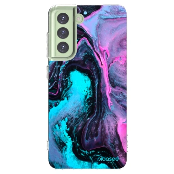 Picasee silikonowe przeźroczyste etui na Samsung Galaxy S21 FE 5G - Lean 2