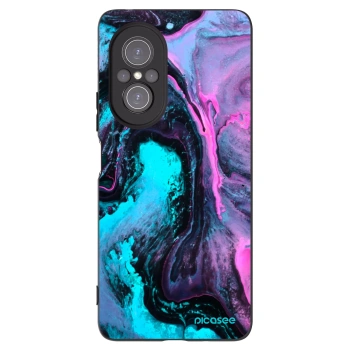 Picasee silikonowe czarne etui na Huawei Nova 9 SE - Lean 2
