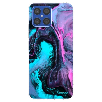 Picasee silikonowe przeźroczyste etui na Honor X8 4G - Lean 2