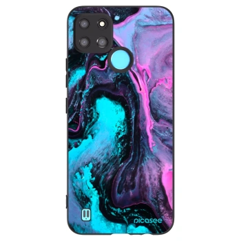 Picasee silikonowe czarne etui na Realme C21Y - Lean 2