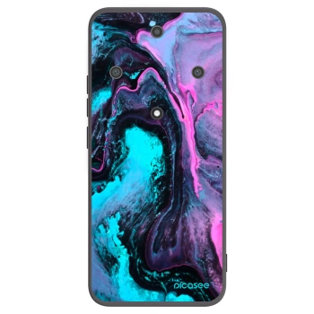 Picasee silikonowe czarne etui na Honor Magic5 Lite 5G - Lean 2