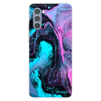 Picasee silikonowe przeźroczyste etui na Motorola Moto G62 - Lean 2