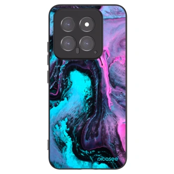 Picasee silikonowe czarne etui na Xiaomi 14 - Lean 2