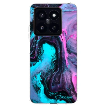 Picasee silikonowe przeźroczyste etui na Xiaomi 14 Pro - Lean 2